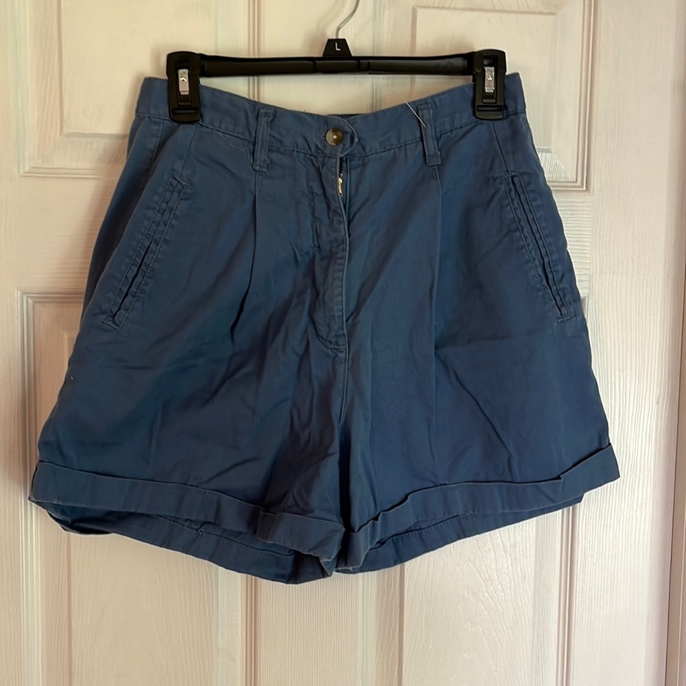 Blue vintage shorts. Kathy Ireland brand.